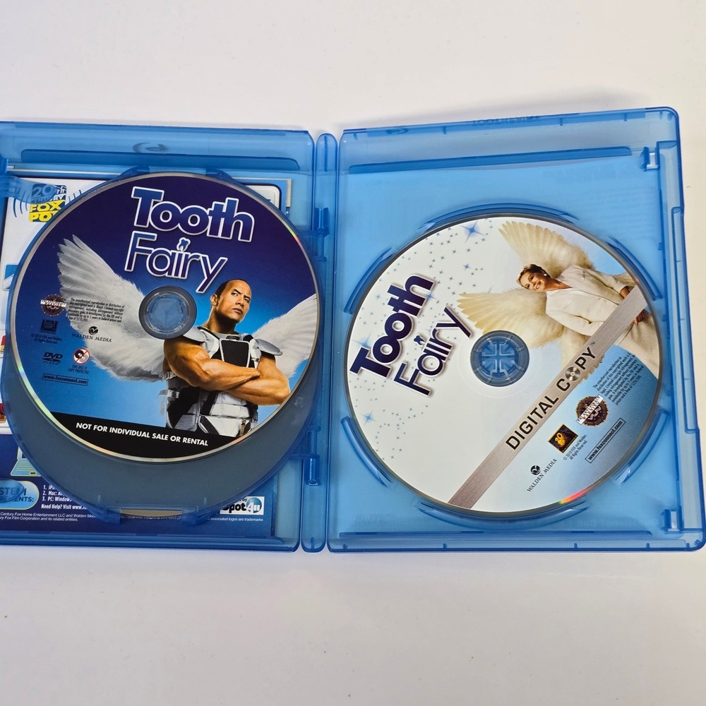 Tooth Fairy Dwayne Johnson Blu-ray DVD Combo Blue Family Comedy - Picture 6 of 6